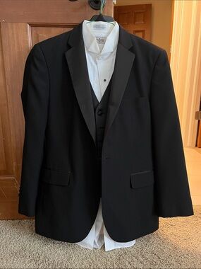 Men's Black 5 Piece Tuxedo